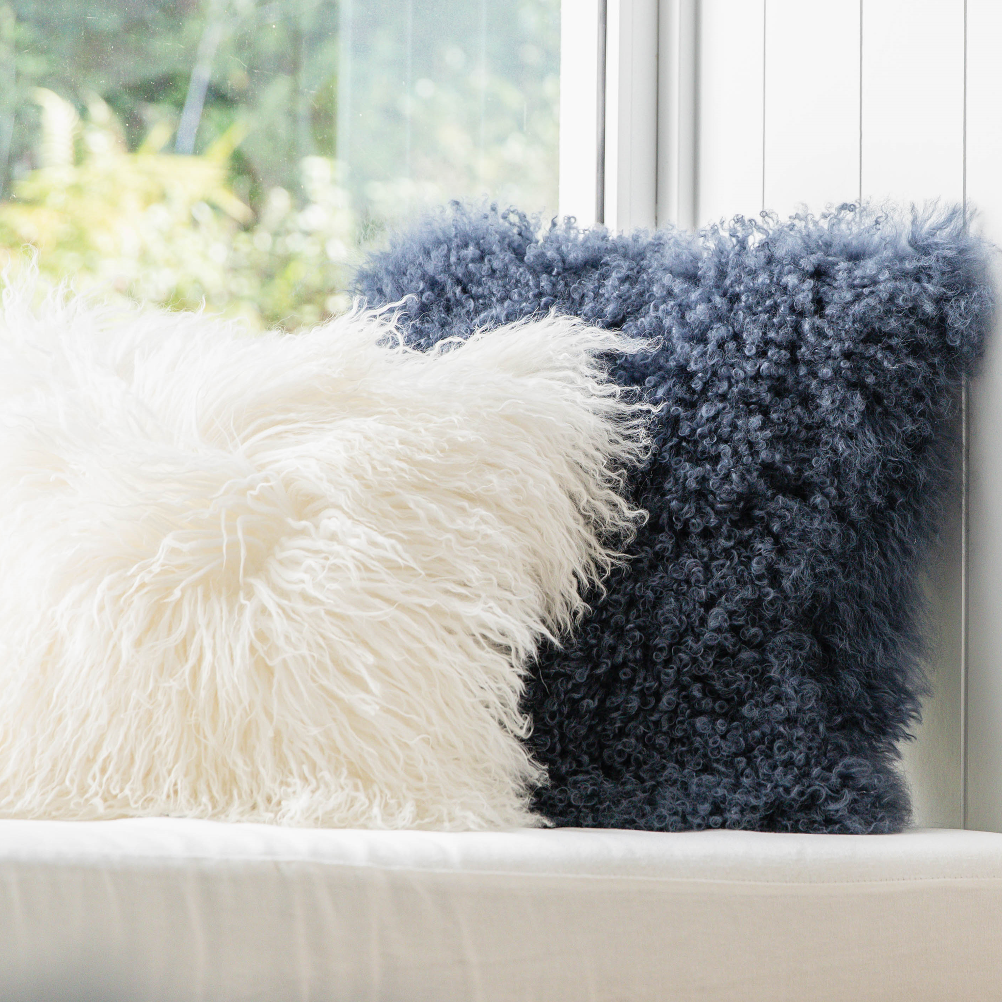 Tibetan Long Wool Sheepskin Pillows