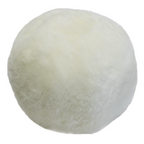 Shorn Wool Sheepskin Ball Cushion