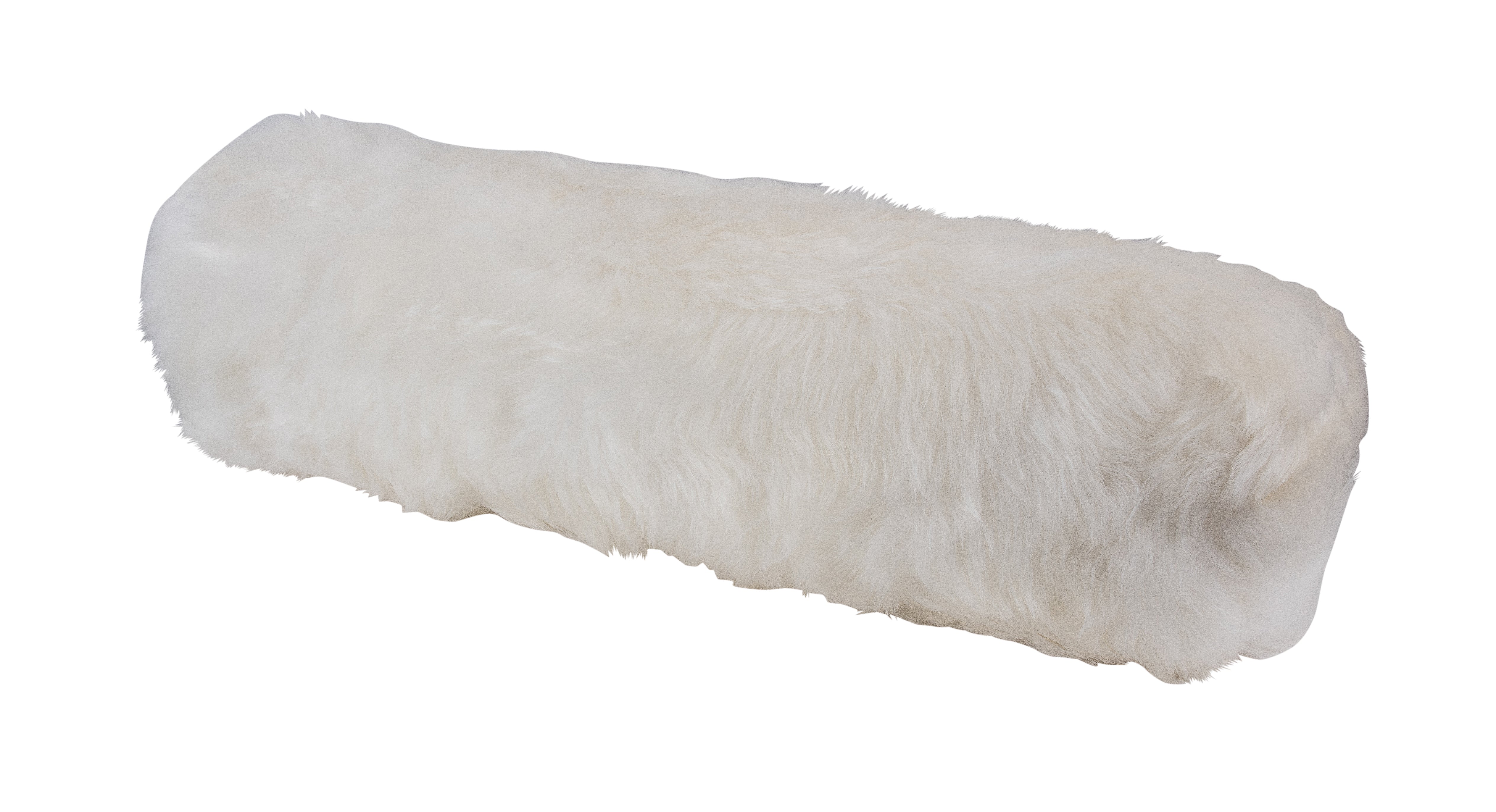 Long Wool Sheepskin Bolster Cushion