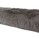 Long Wool Sheepskin Bolster Cushion