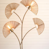 Four Fan Floor Lamp