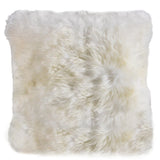 Long Wool Sheepskin Throw Pillow