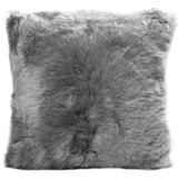 Long Wool Sheepskin Throw Pillow