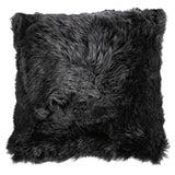 Long Wool Sheepskin Throw Pillow