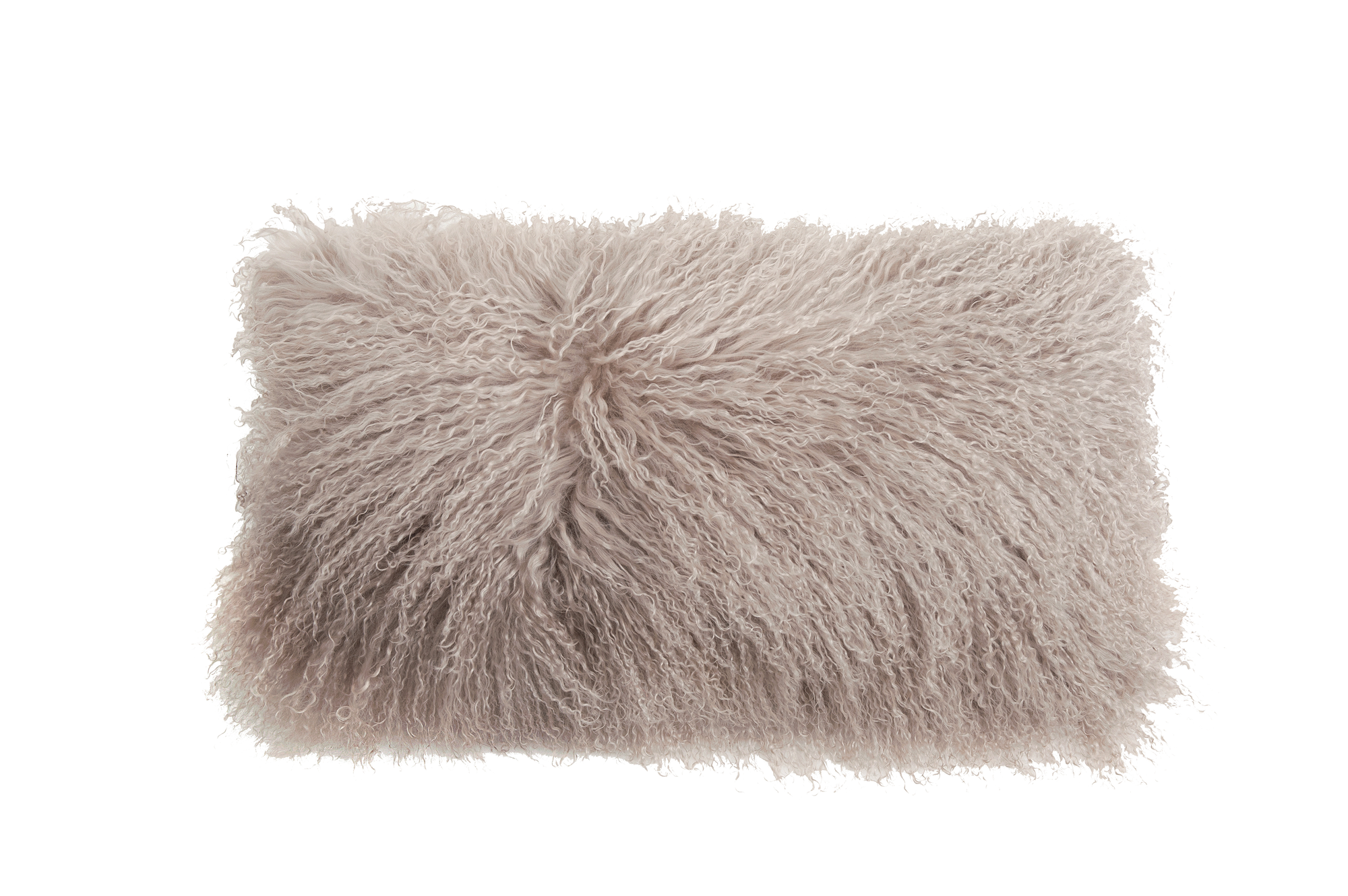 Tibetan Long Wool Sheepskin Lumbar Cushion