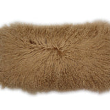 Tibetan Long Wool Sheepskin Lumbar Cushion