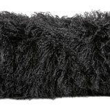 Tibetan Long Wool Sheepskin Lumbar Cushion