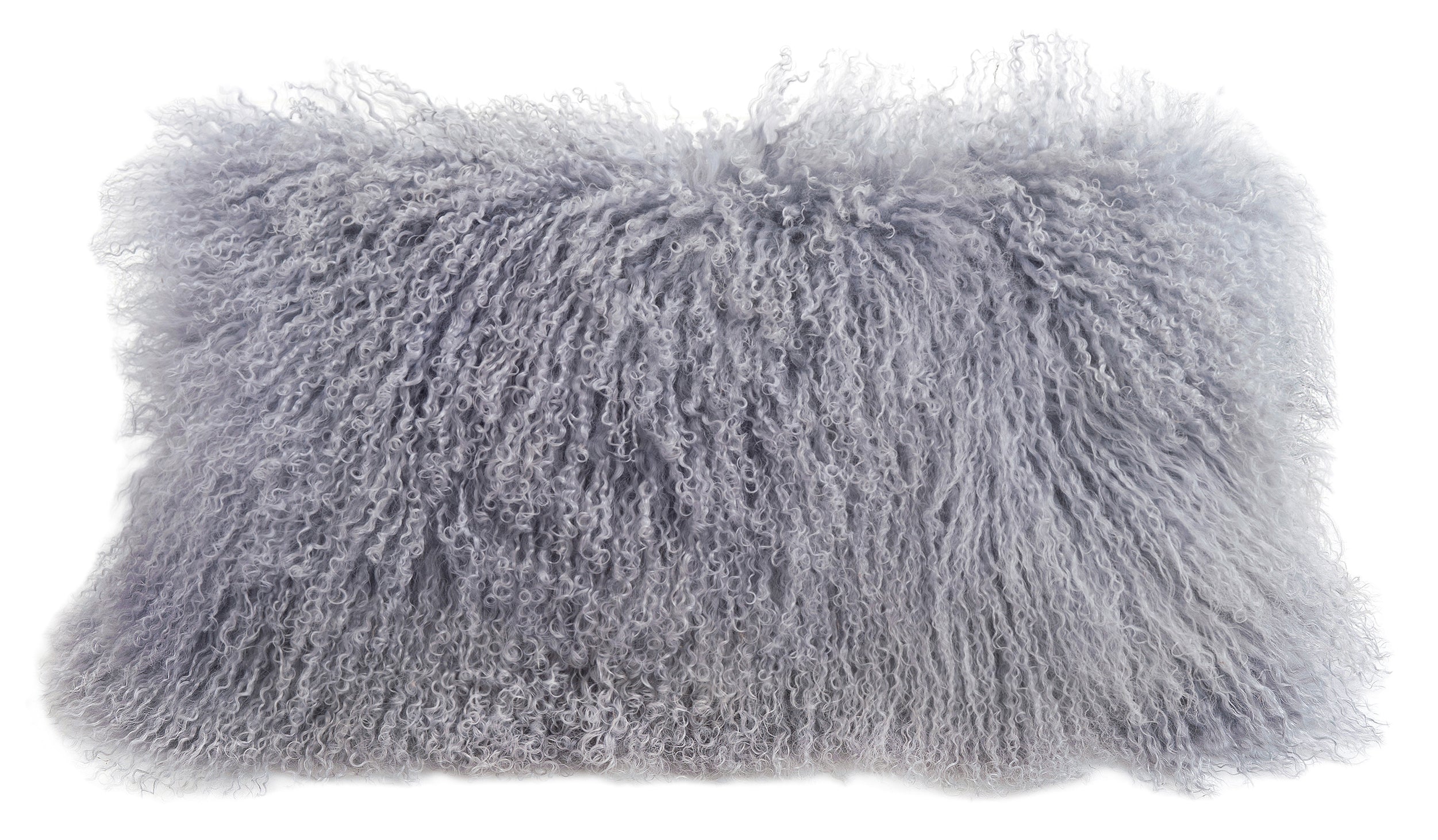 Tibetan Long Wool Sheepskin Lumbar Cushion