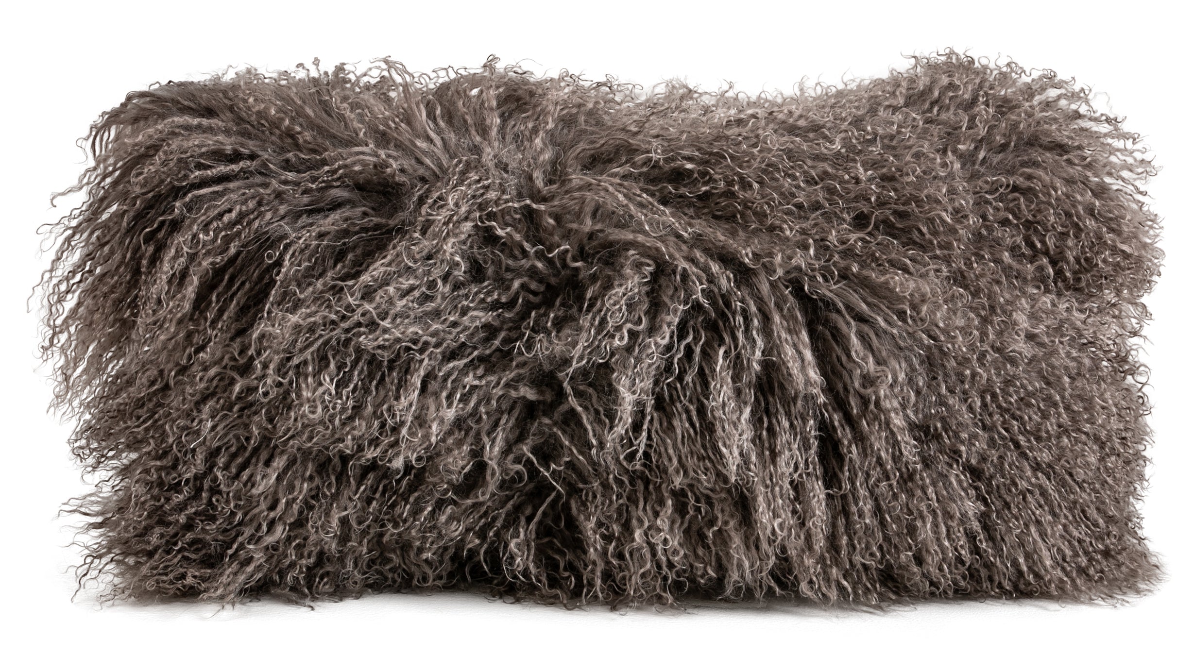 Tibetan Long Wool Sheepskin Lumbar Cushion