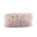 Tibetan Long Wool Sheepskin Lumbar Cushion