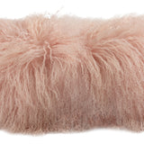 Tibetan Long Wool Sheepskin Lumbar Cushion