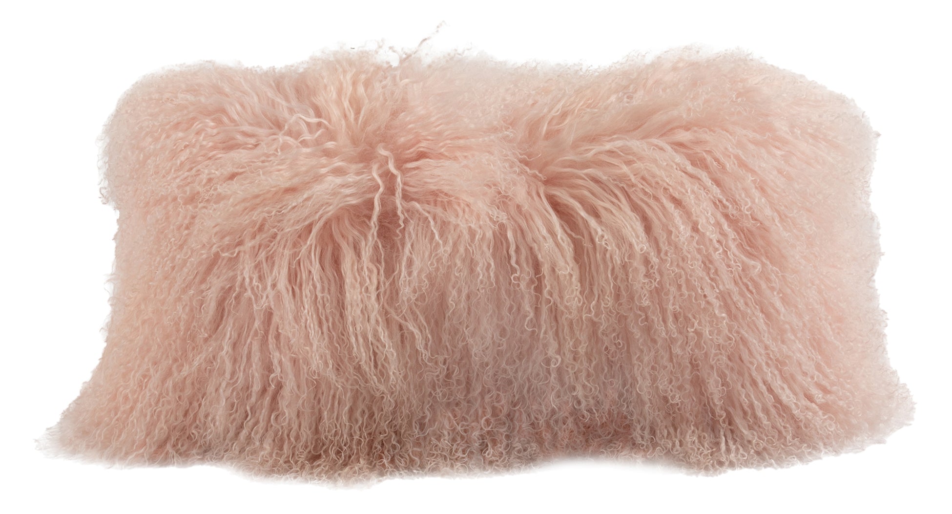 Tibetan Long Wool Sheepskin Lumbar Cushion