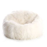 Tibetan Long Wool Sheepskin Bean Bag