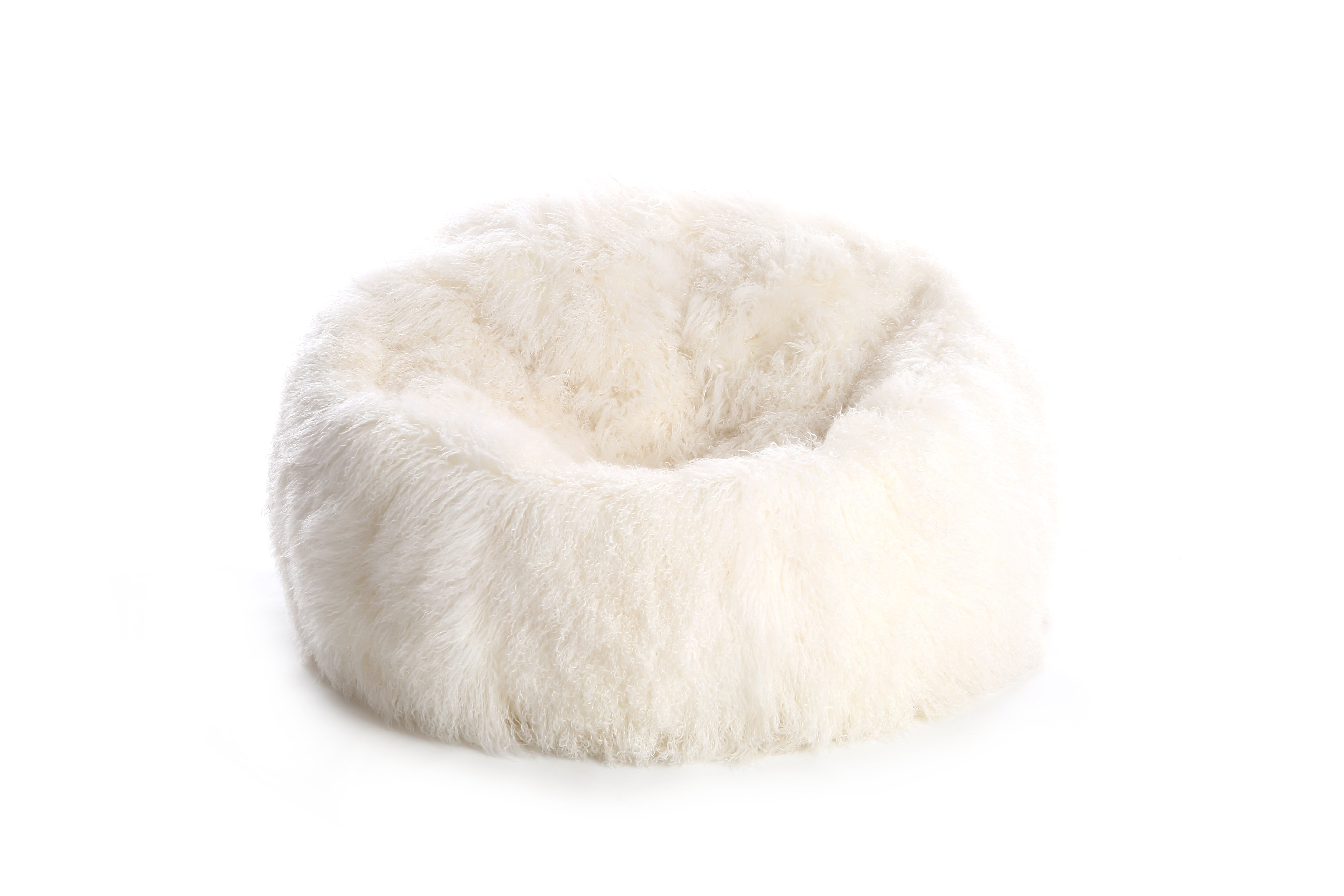 Tibetan Long Wool Sheepskin Bean Bag