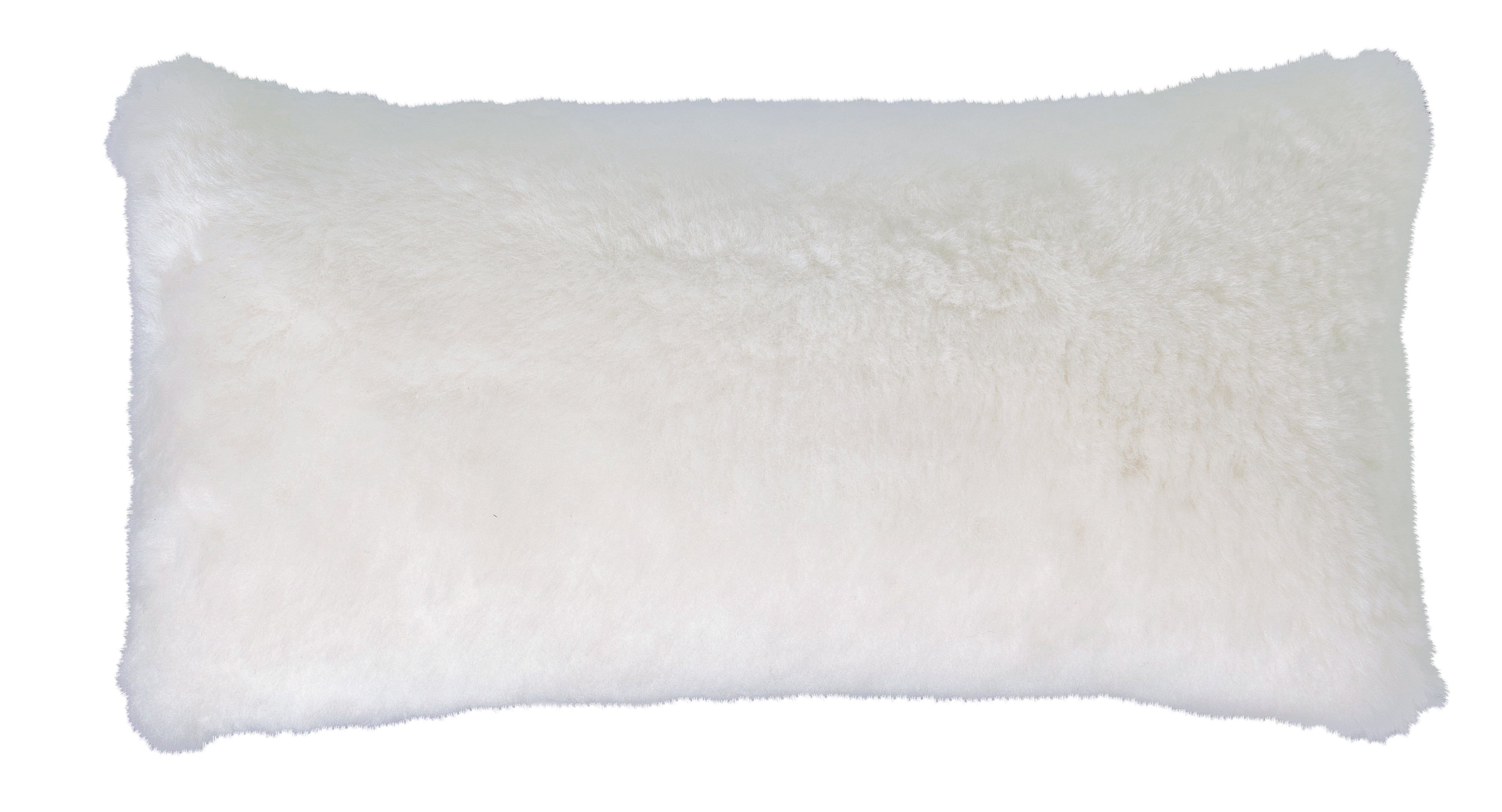 Shorn Wool Sheepskin Lumbar Cushion