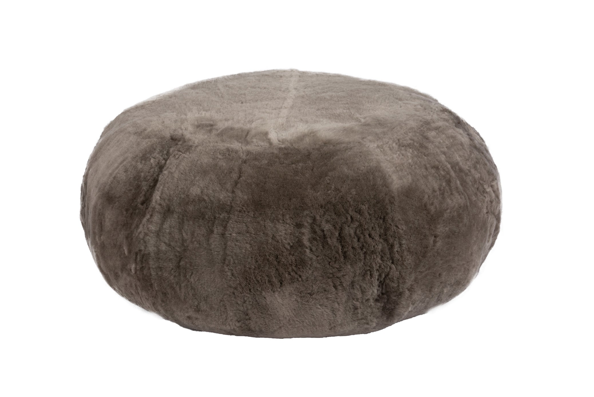 Shorn Wool Sheepskin Pouf