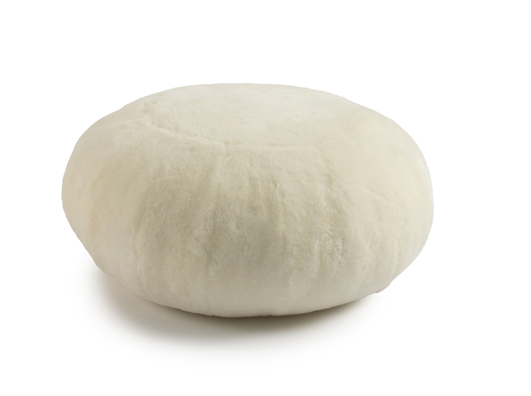 Shorn Wool Sheepskin Pouf