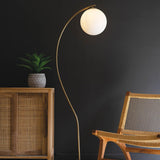 Frosted Globe Floor Lamp