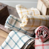 Set of 6 Gingham Kitchen Towels