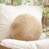 Shorn Wool Sheepskin Ball Cushion