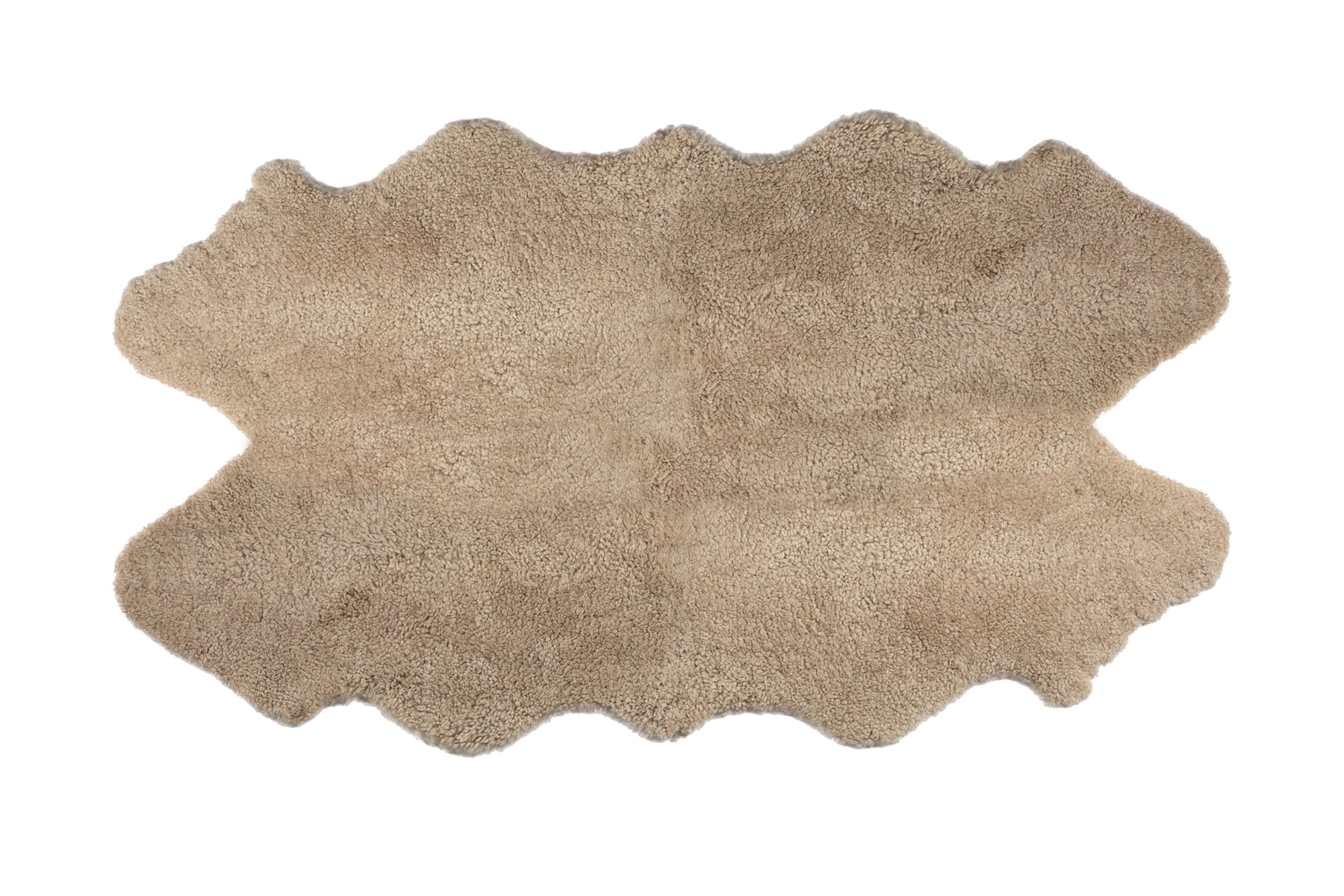 Shorn Curly Wool Sheepskin - Quatro Pelt