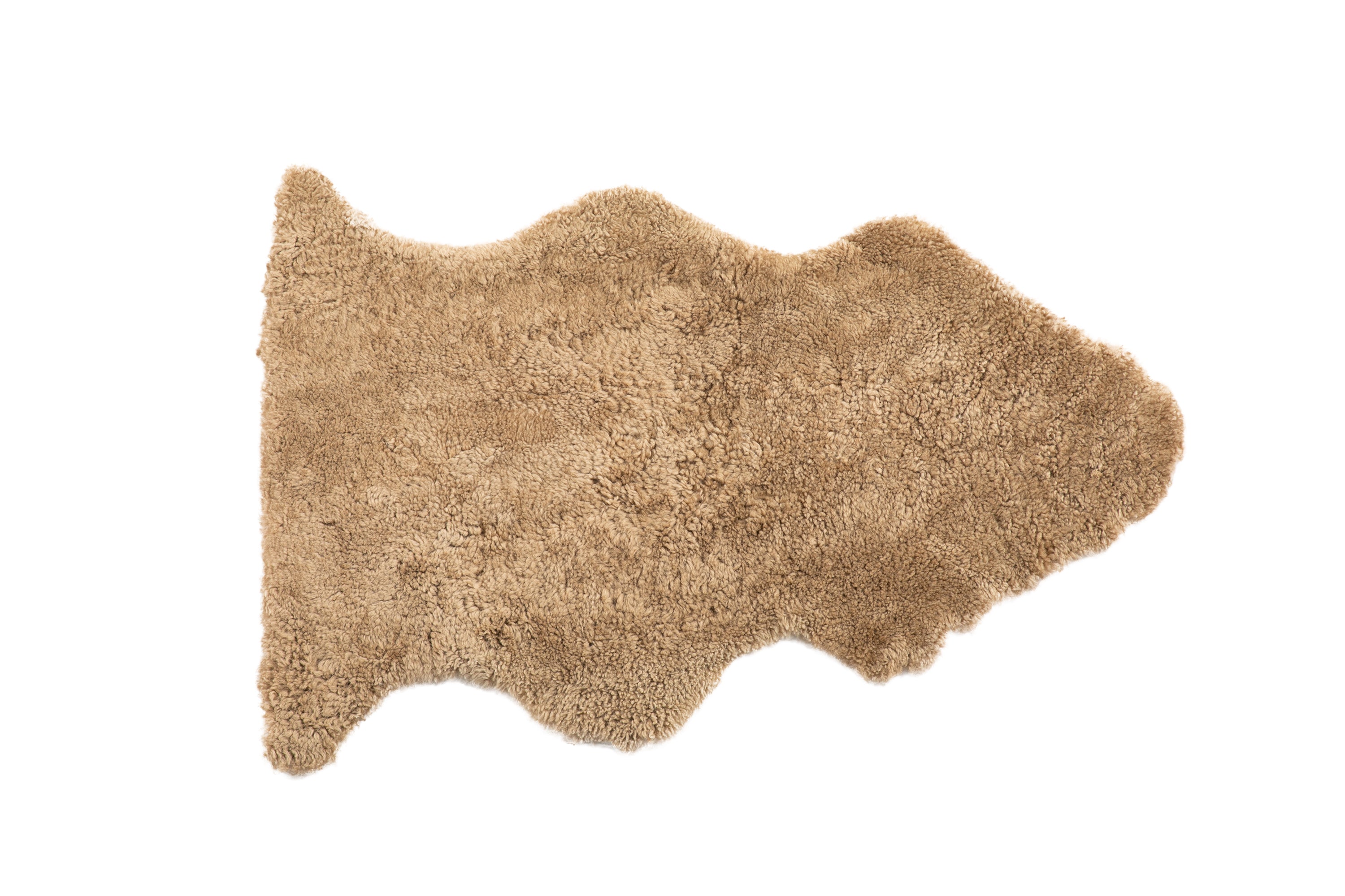 Shorn Curly Wool Sheepskin - Single Pelt