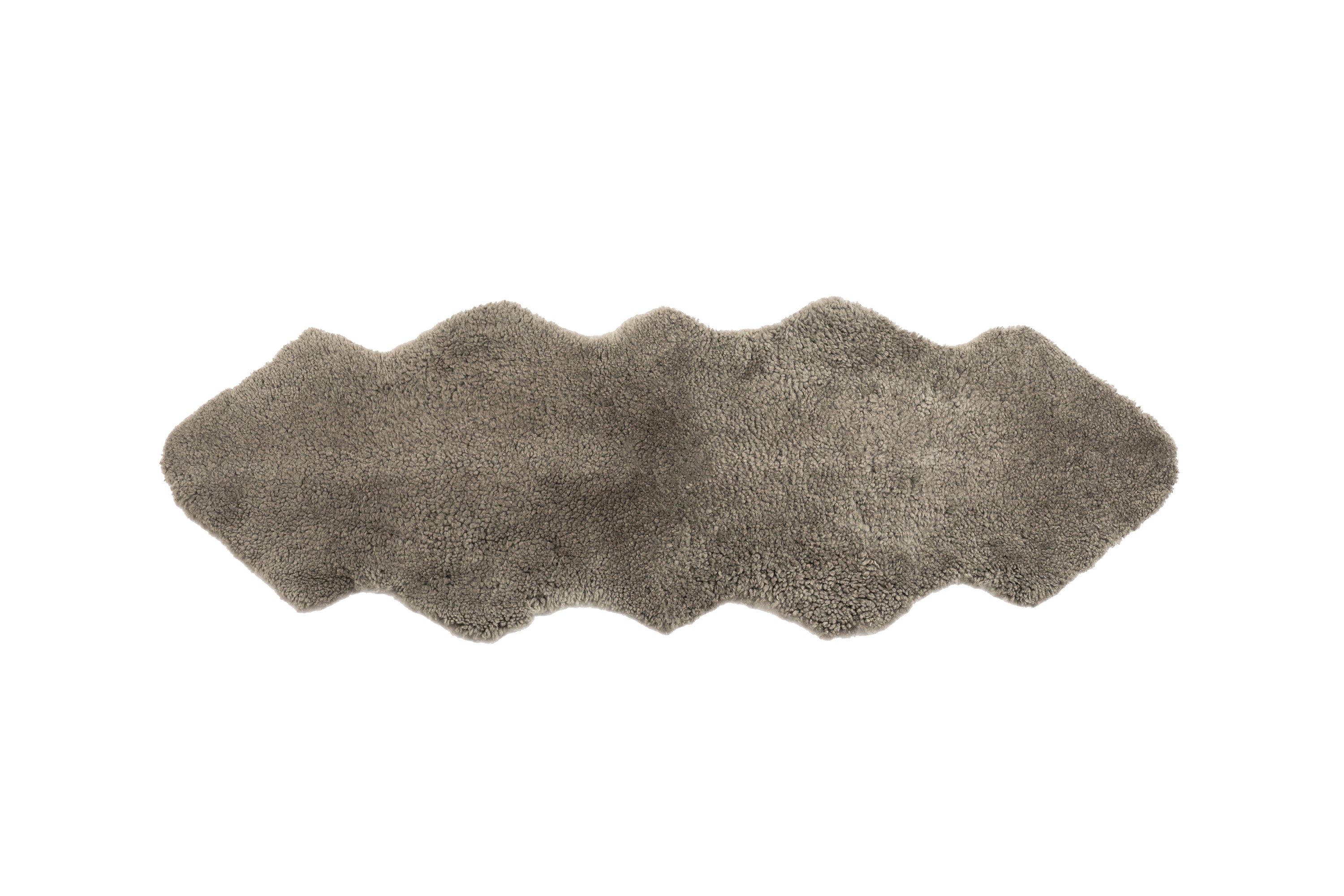 Shorn Curly Wool Sheepskin - Double Pelt