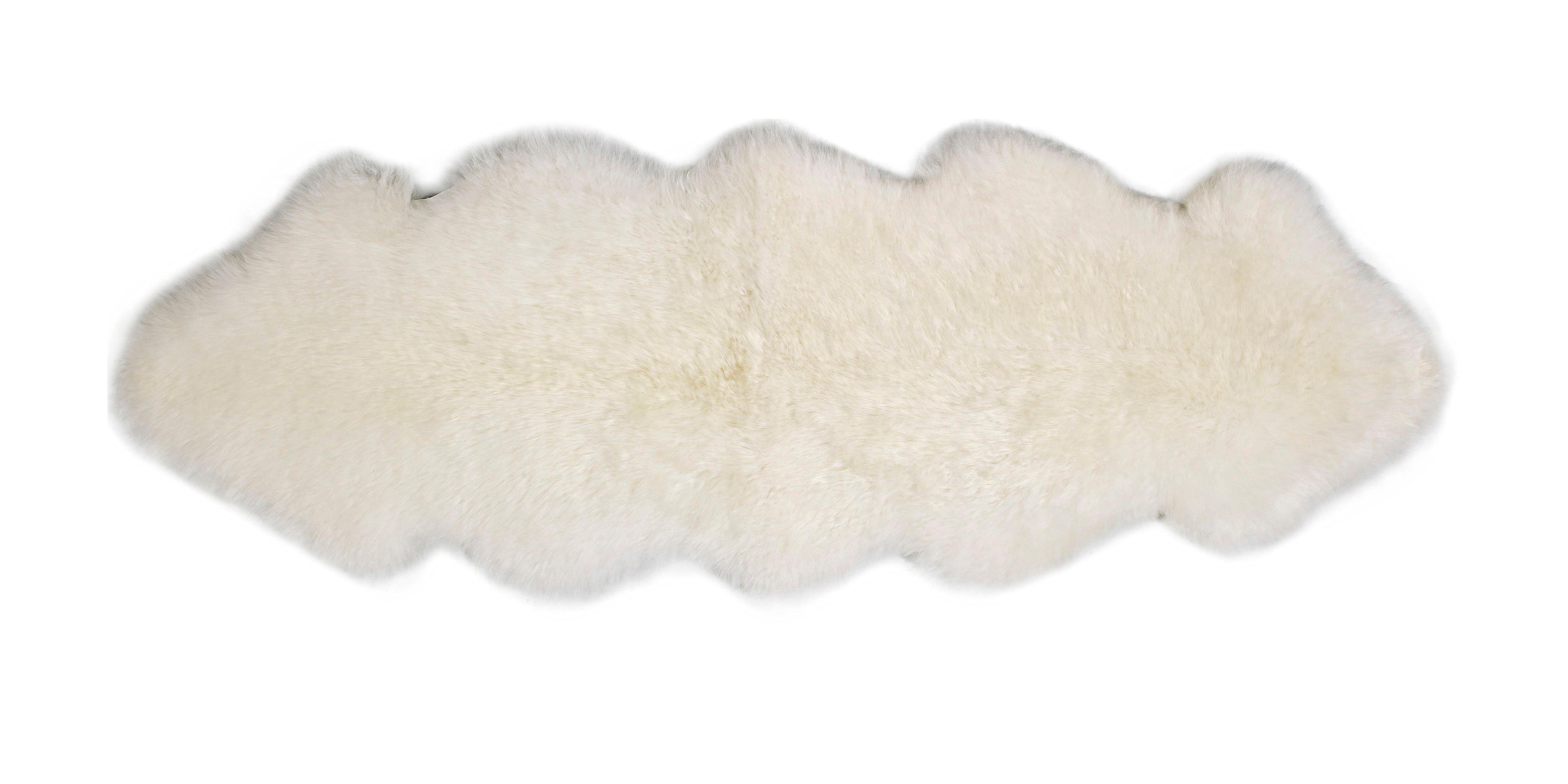 Long Wool Sheepskin - Double Pelt