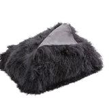 Tibetan Long Wool Sheepskin Throw