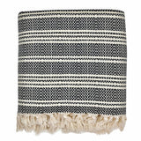 Woven Stripe Turkish Throw