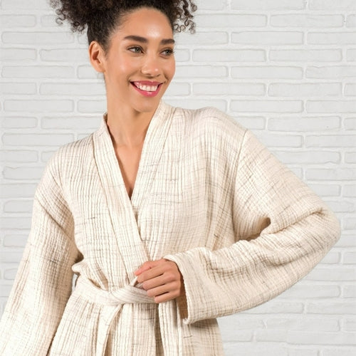 Organic Cotton Soft Bathrobe